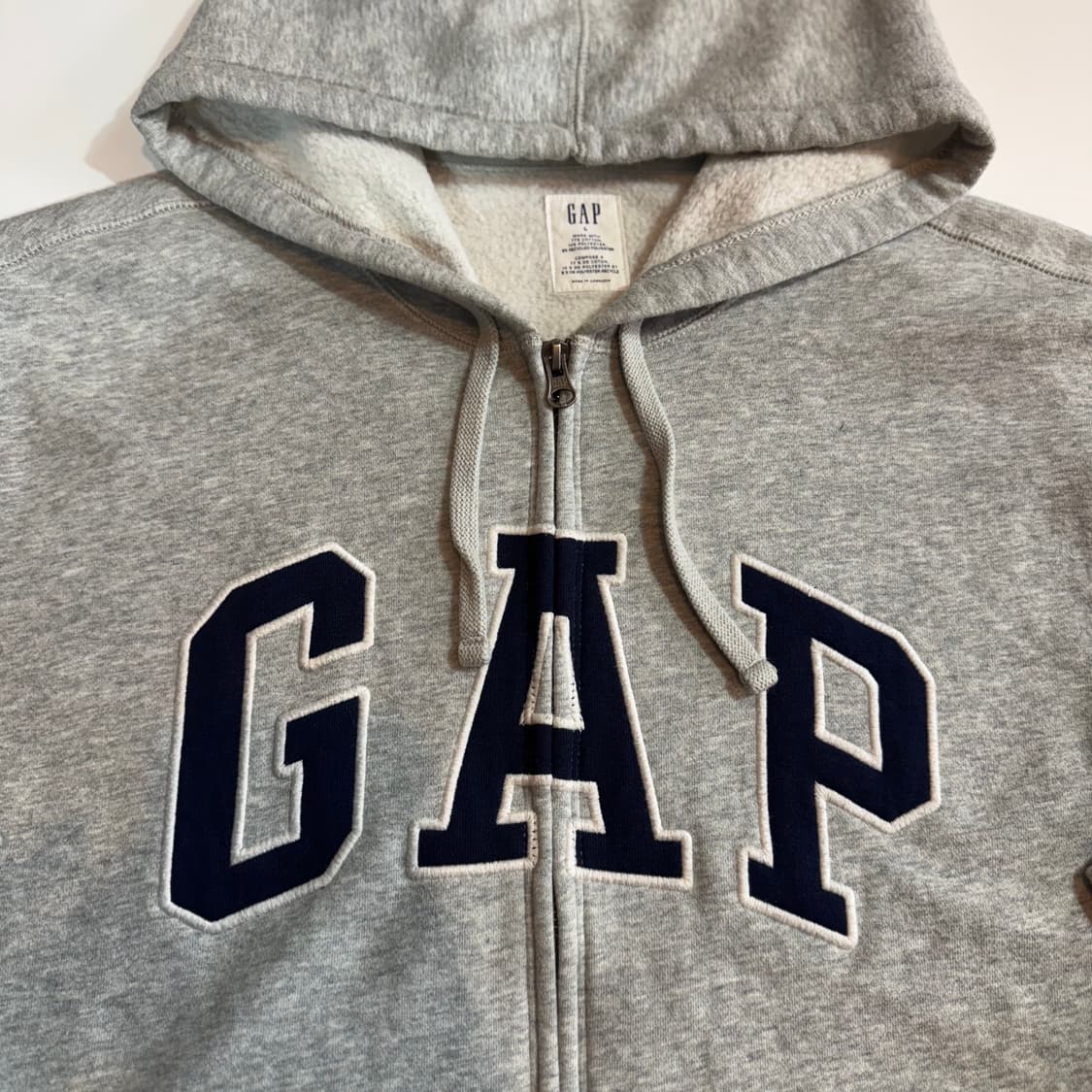 GAP 갭 그레이 후드집업 상품이미지2