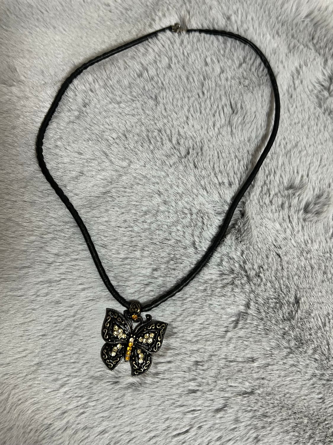 오리엔탈 페어리 나비 팬던트 빈티지 목걸이  상품이미지3