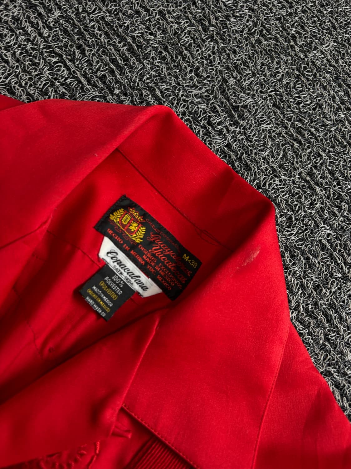 80s USA 구아야베라 린넨 쿠바 셔츠 4077 상품이미지5