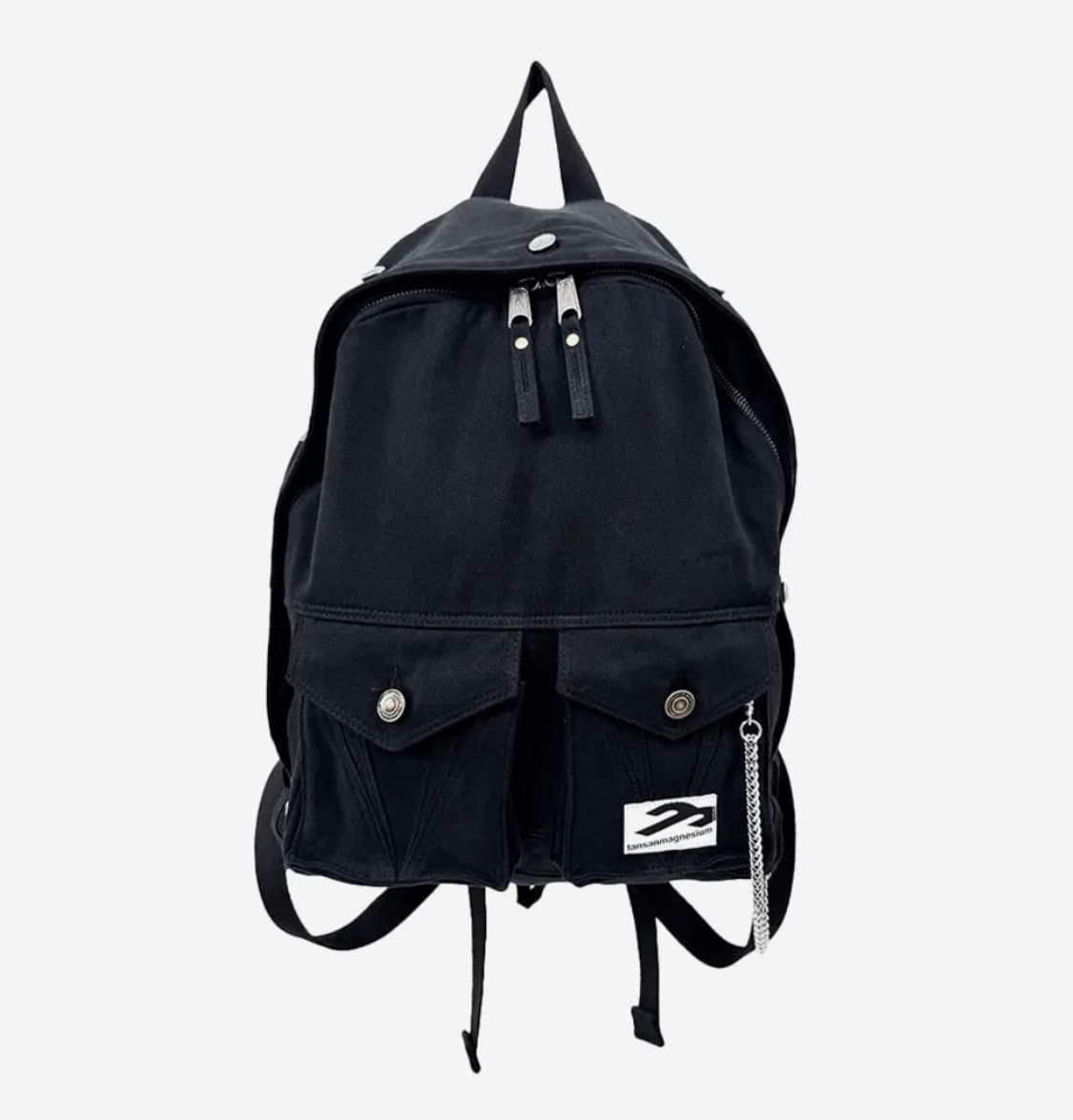 탄산마그네슘 트러커 자켓 백팩 블랙 상품이미지1