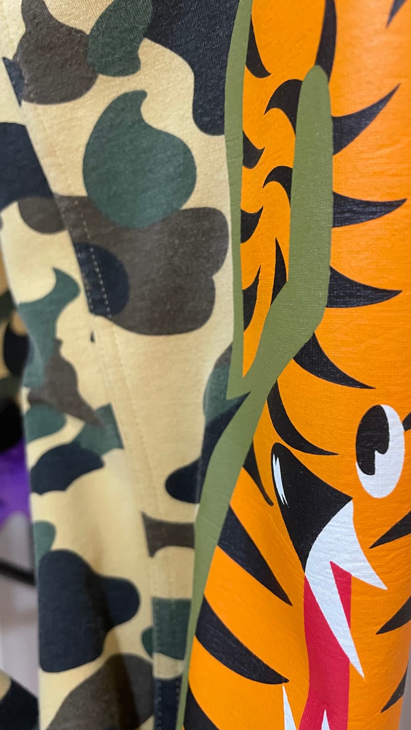 베이프 마원 자켓 항공점퍼 황계 L (bape ma-1) 상품이미지4
