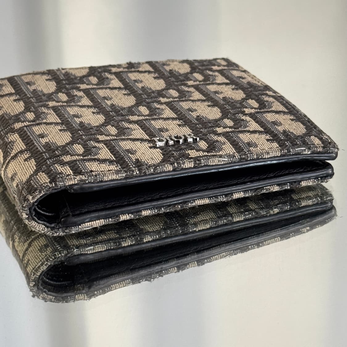 디올 오블리크 반지갑 베이지 상품이미지7