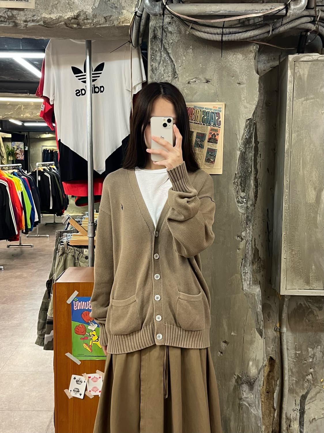 폴로 랄프로렌 가디건 브라운 95 #csz1183 상품이미지2