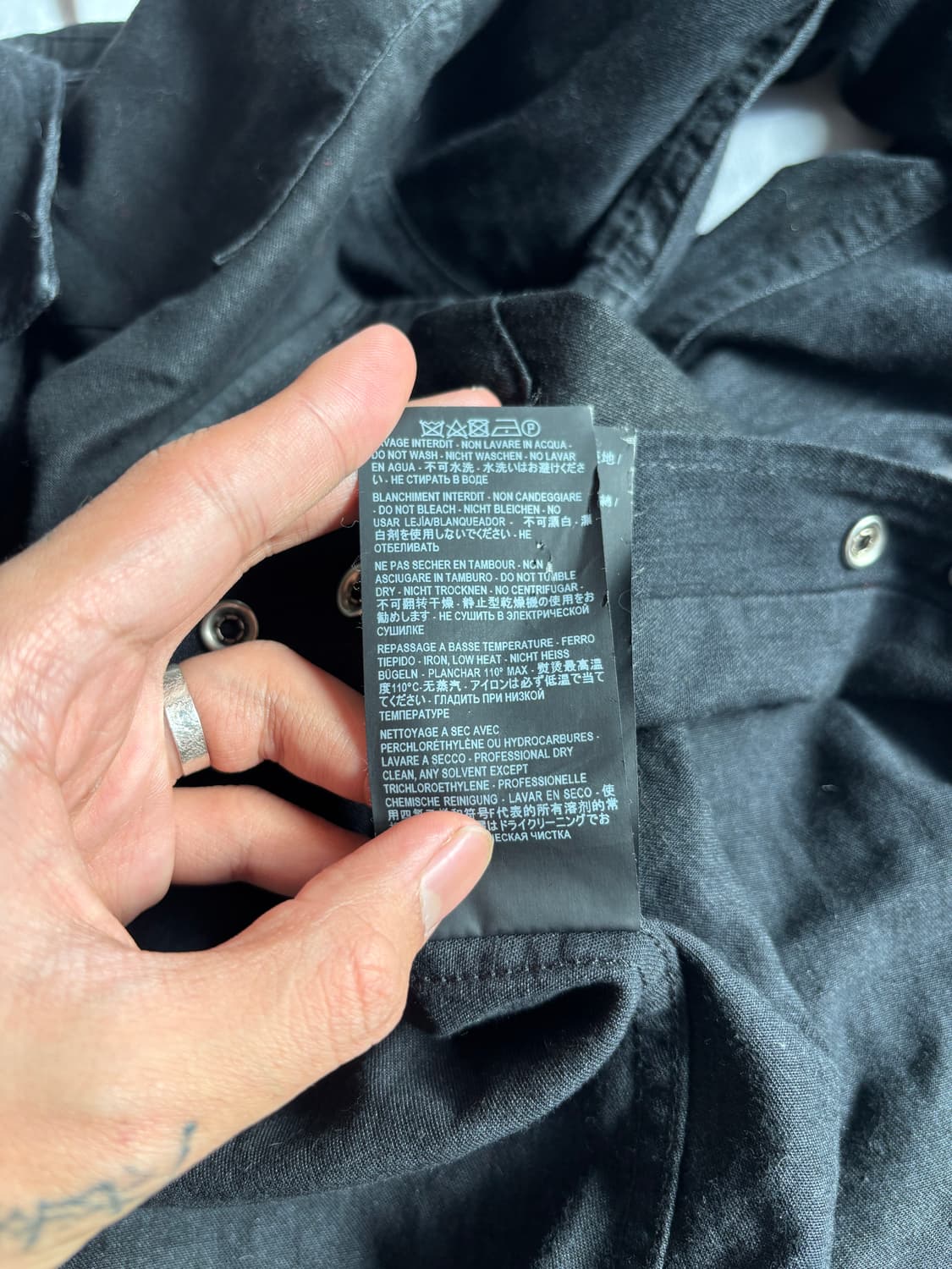 Snap Buttons Coated Western Shirt 상품이미지10