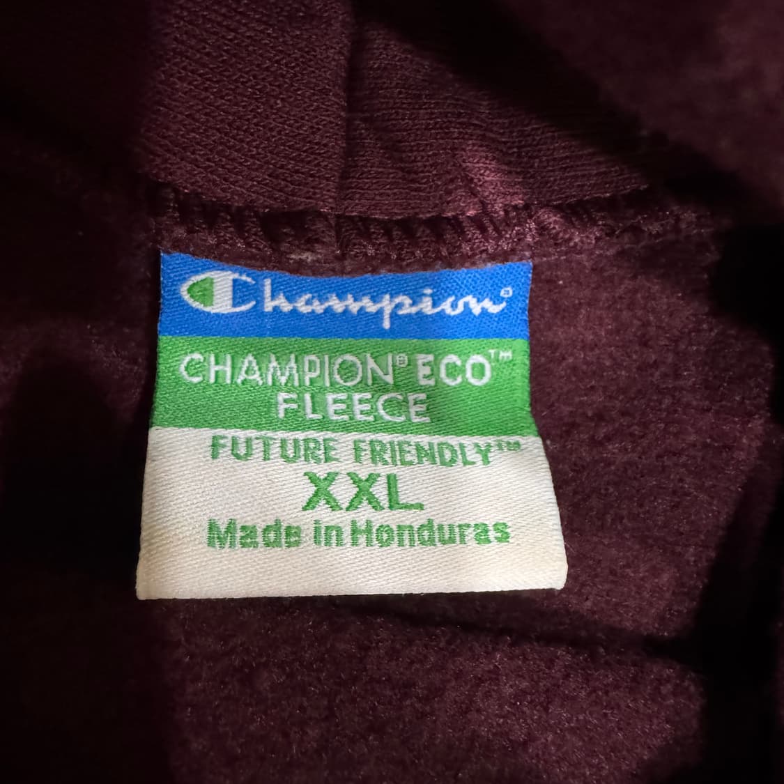챔피온 하버드 후드티 XXL 버건디 상품이미지3