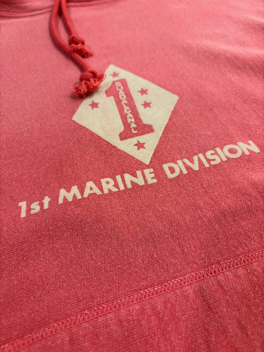 BOWWOW 1ST MARINE DIVISION HOODIE AGEING 상품이미지8
