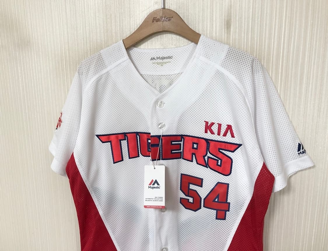 KBO 마제스틱 기아타이거즈 홈유니폼/져지 95 #54 양현종 상품이미지6