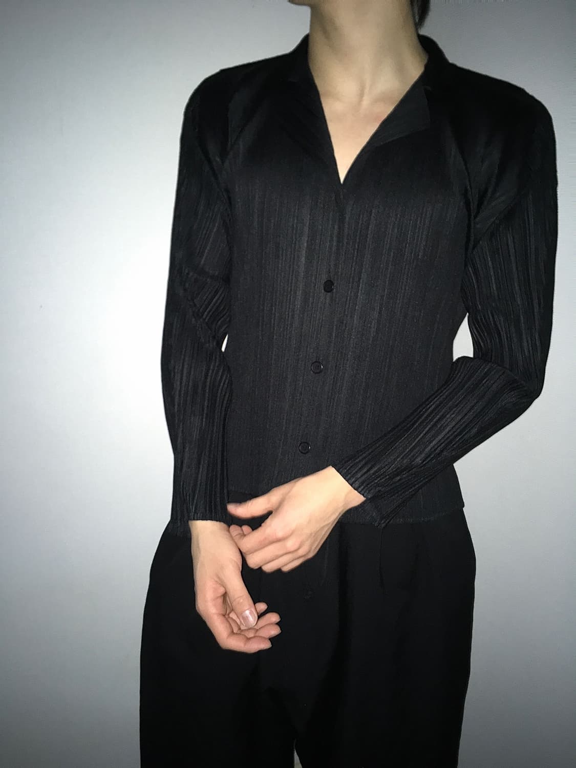 이세이미야케 플리츠 가디건 상품이미지2