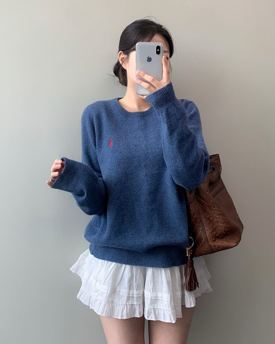 폴로 램스울 니트 상품이미지2