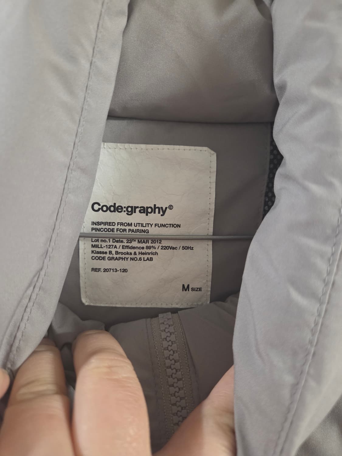 코드그라피 덕다운패딩 상품이미지3