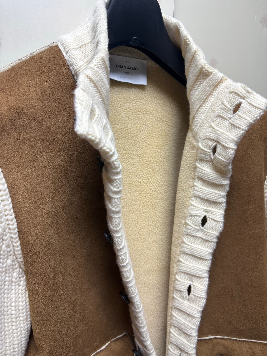 [50] 그랑사소 에코 시어링 무통 자켓 상품이미지3