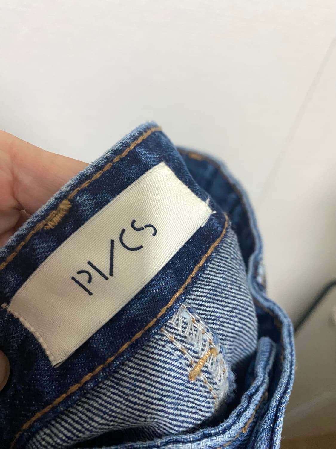 PVCS 핀턱 데님 스커트 23SS  상품이미지5