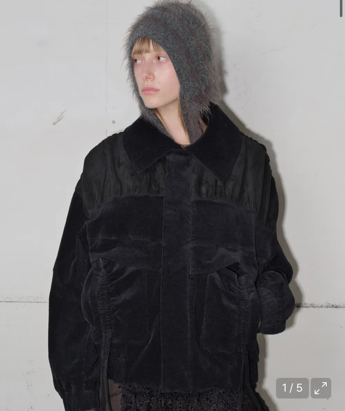 typeservice Mixed Shirring Jumper 상품이미지1
