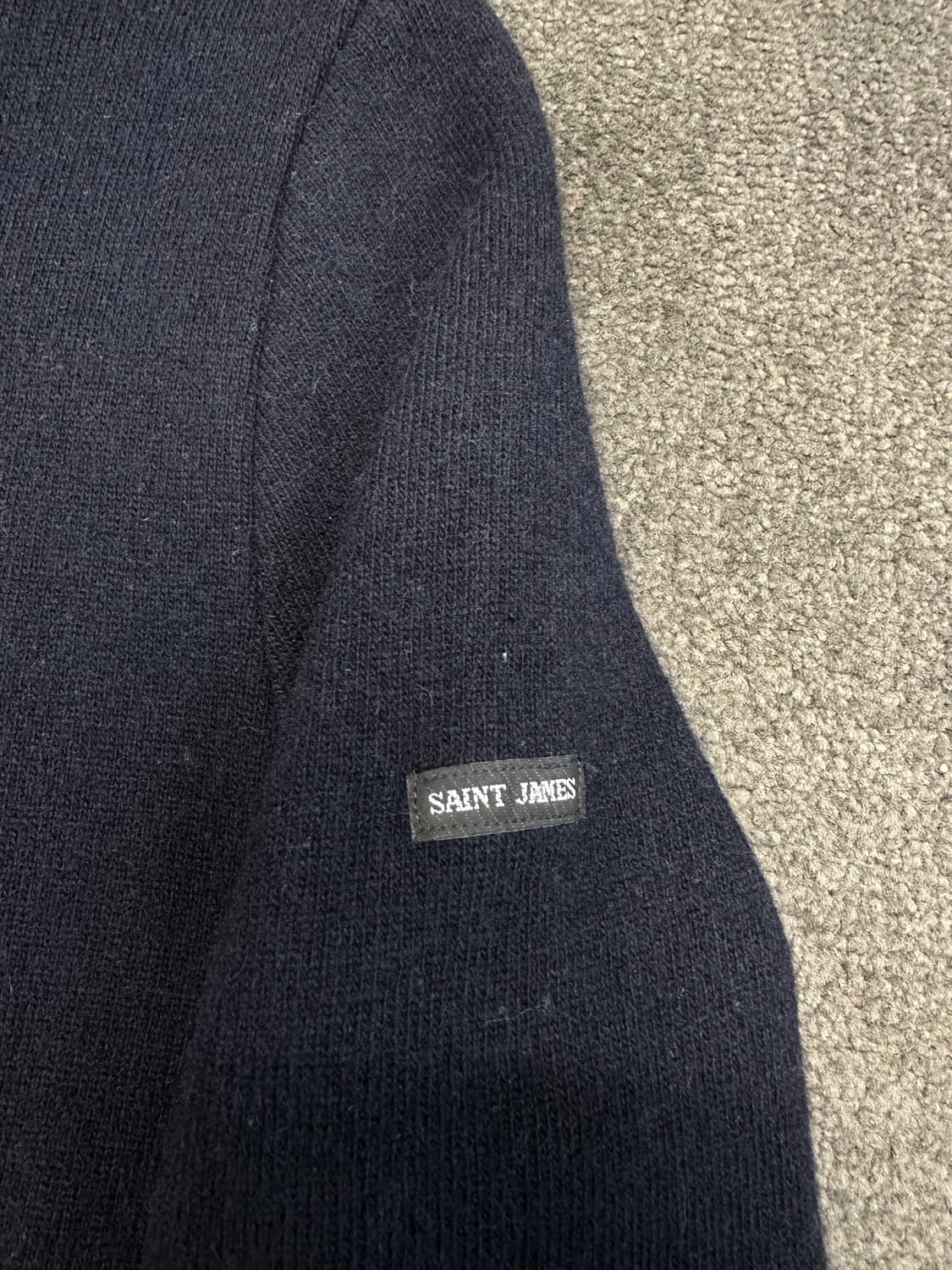 세인트제임스 네이비 후드 가디건 XXS 상품이미지2