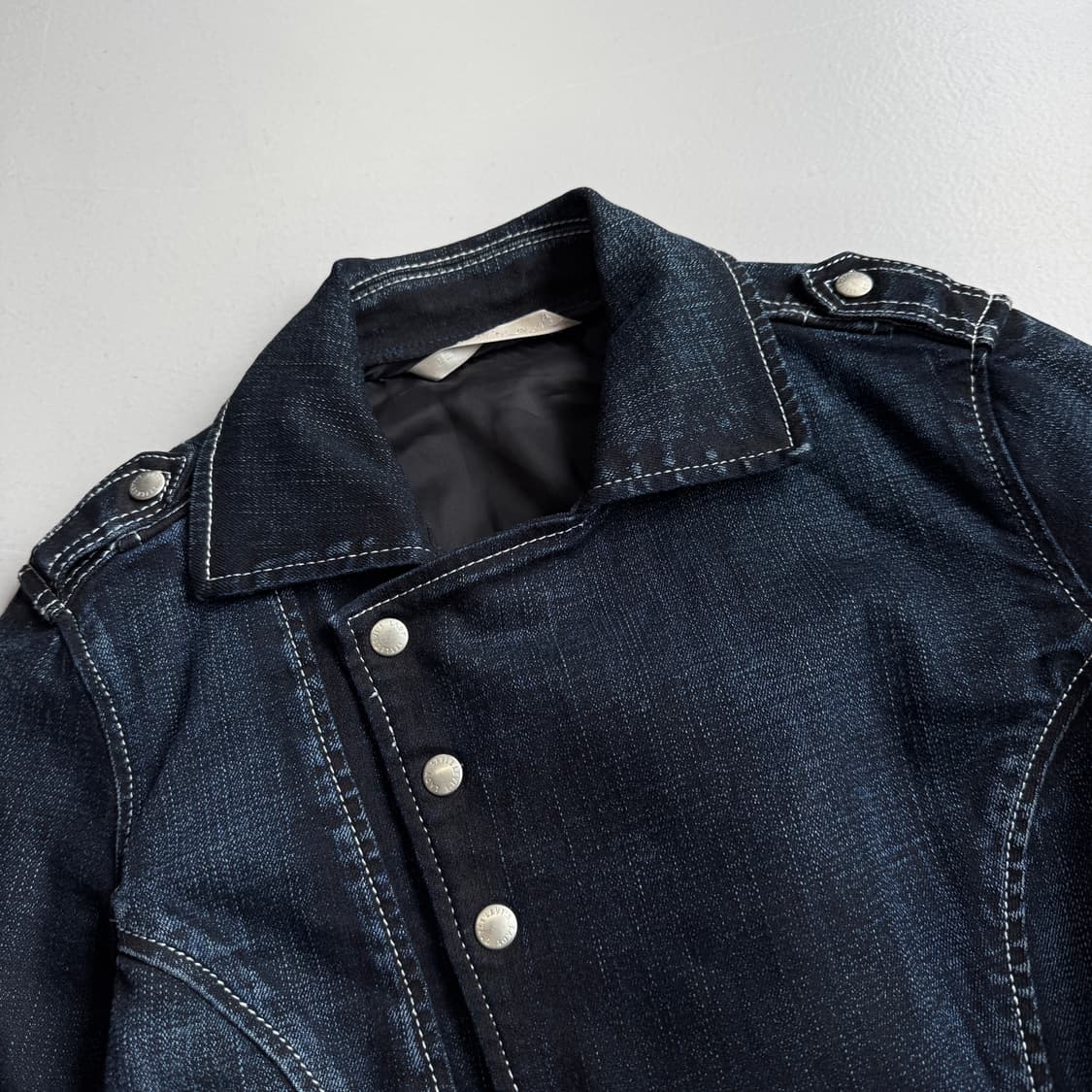 리바이스 제팬 딱붙 바이커 데님 라이더 자켓 상품이미지4