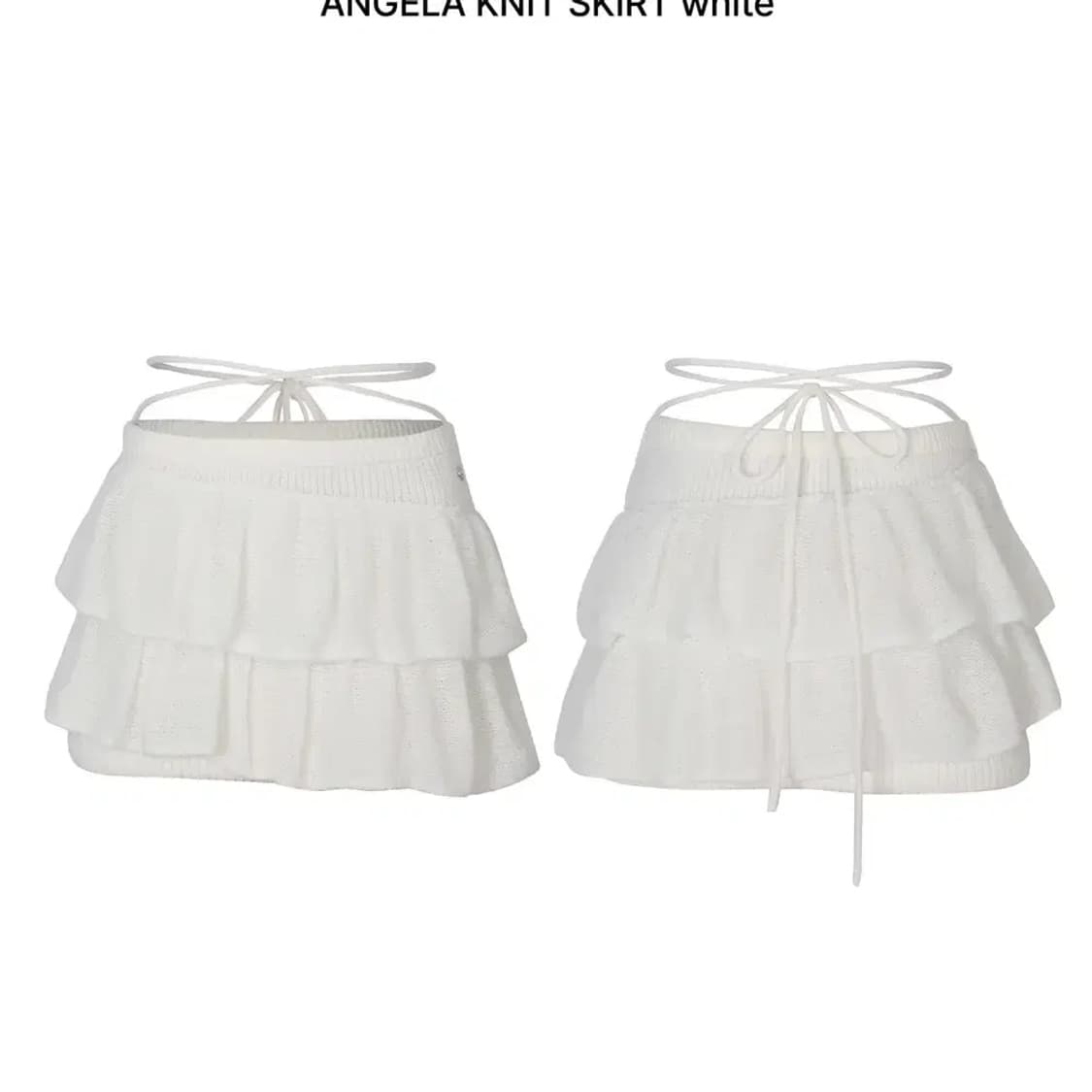 페인오어플레져 안젤라 니트 스커트 (새상품) 상품이미지1