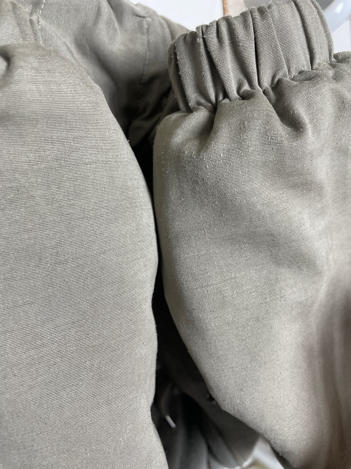 타입서비스 Pleated Fleece Long Jumper Gray 상품이미지5