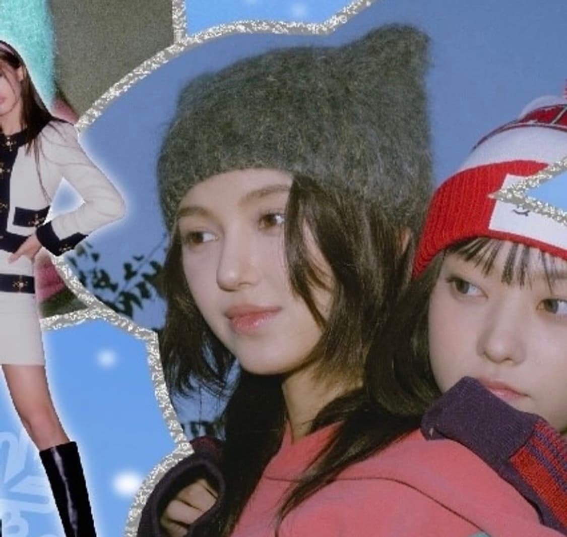 KNWLS 뉴진스 고양이 비니 상품이미지4