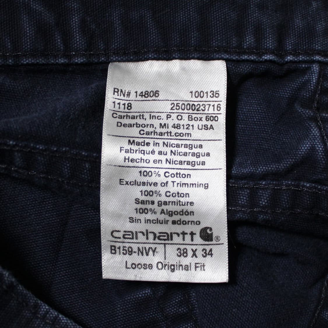 Carhartt 칼하트 B159 카고 워크 팬츠 상품이미지4