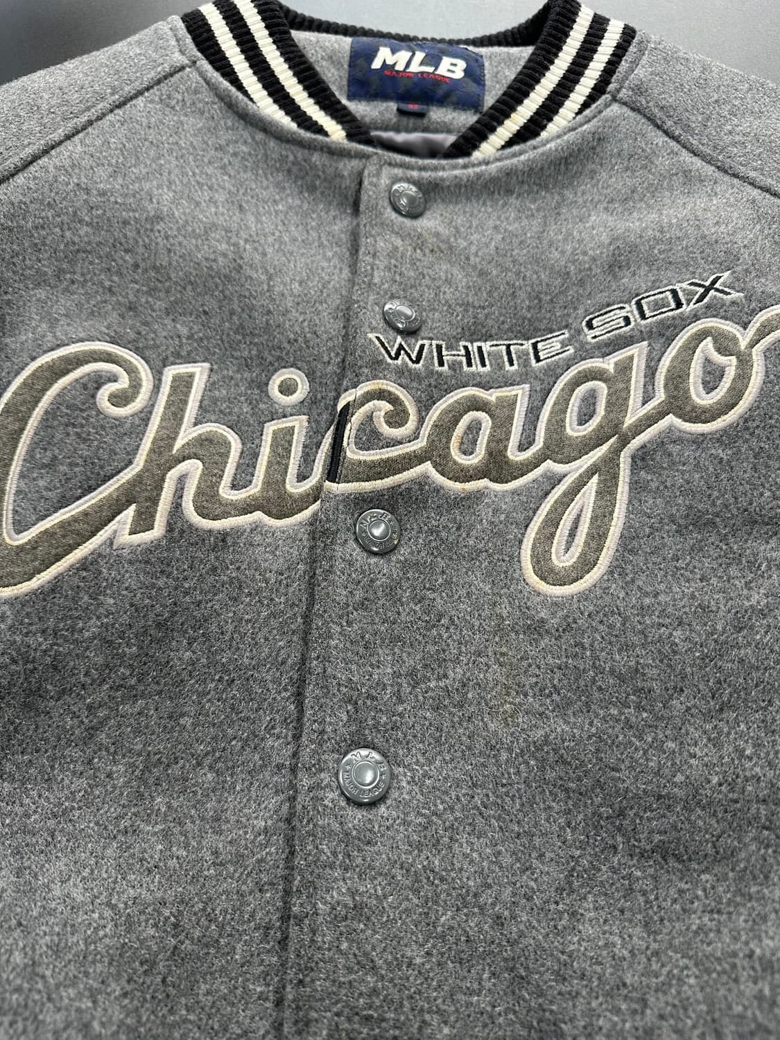 MLB 시카고 화이트삭스 울 바시티 자켓 상품이미지9