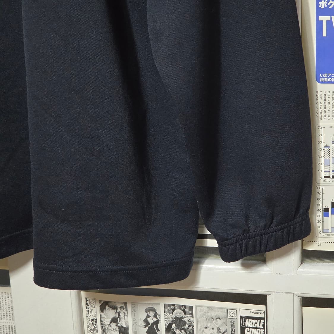 JPN 챔피온 실버 로고 네이비 배색 져지 상품이미지7