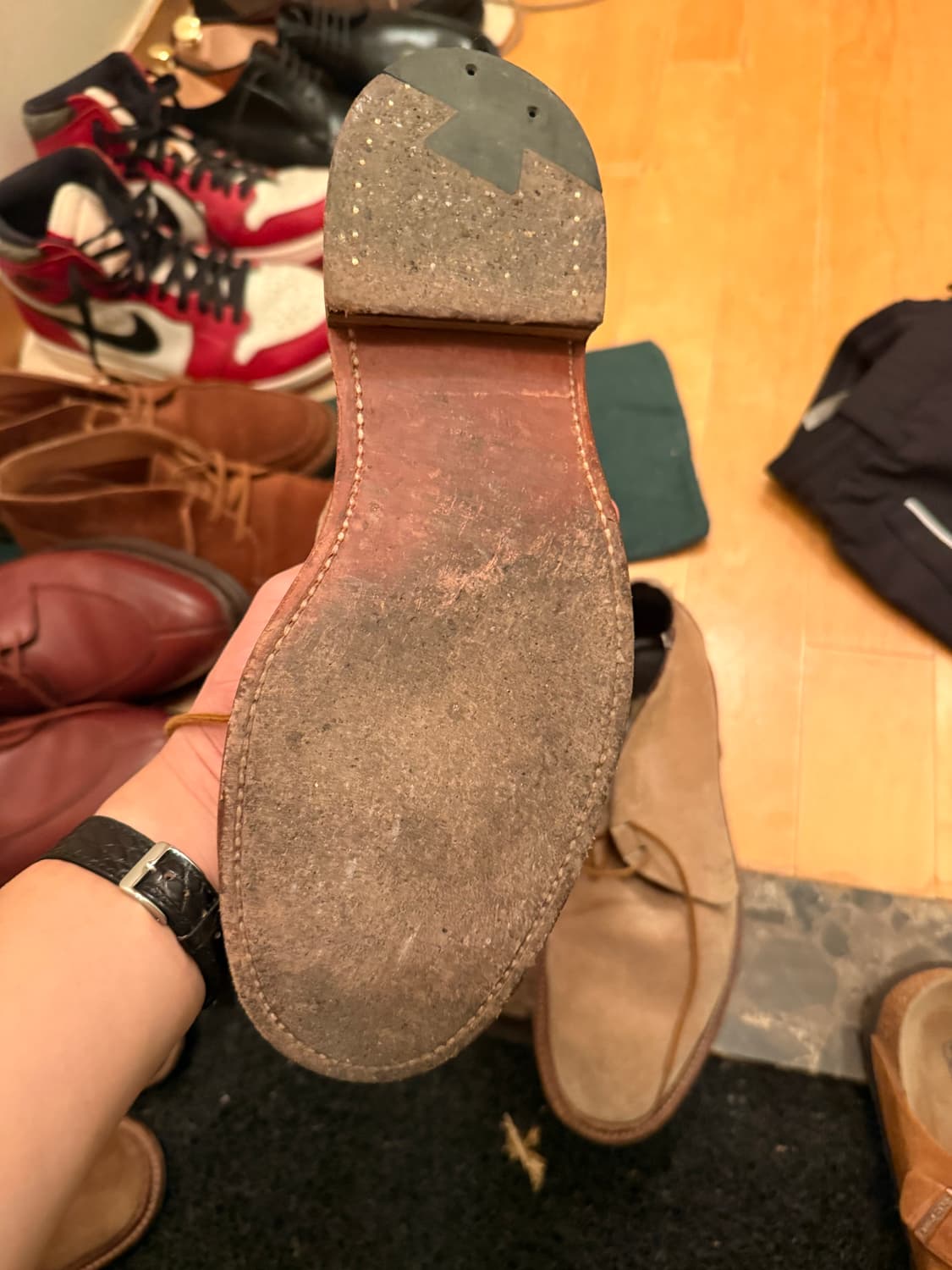 알든 스웨이드 처카 부츠 7.5 d 상품이미지4