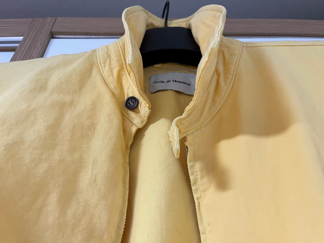 Drôle de Monsieur(드롤 드 무슈) 옐로우 자켓_페퍼유착용 상품이미지9