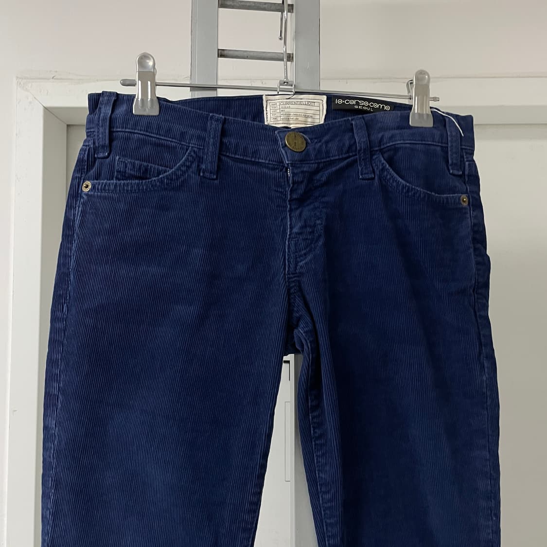 커런트엘리엇 코듀로이 팬츠 블루 24(W) 상품이미지2