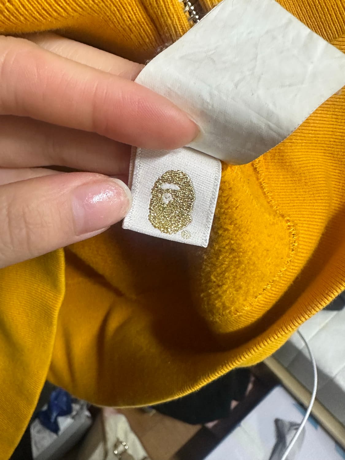 정품 베이프 레오파드 후드집업 상품이미지7