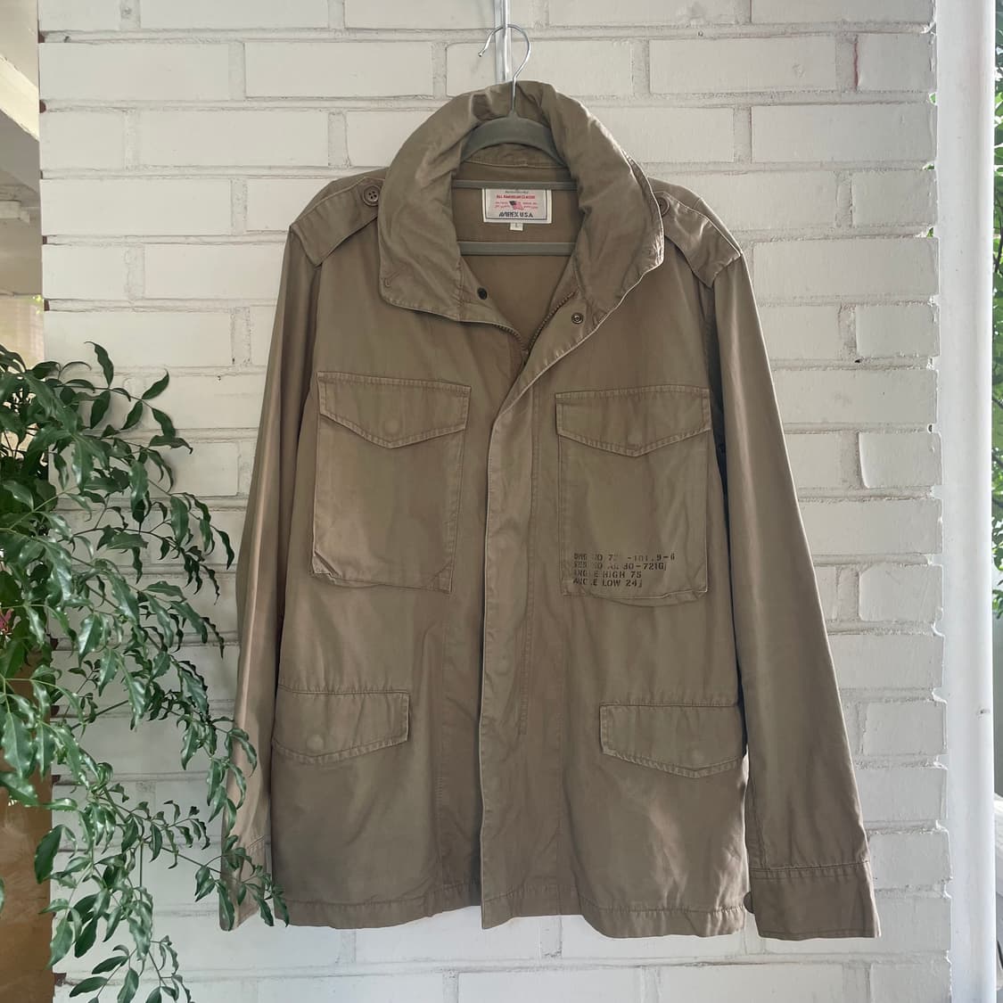 아비렉스 코튼 야상 자켓 상품이미지2