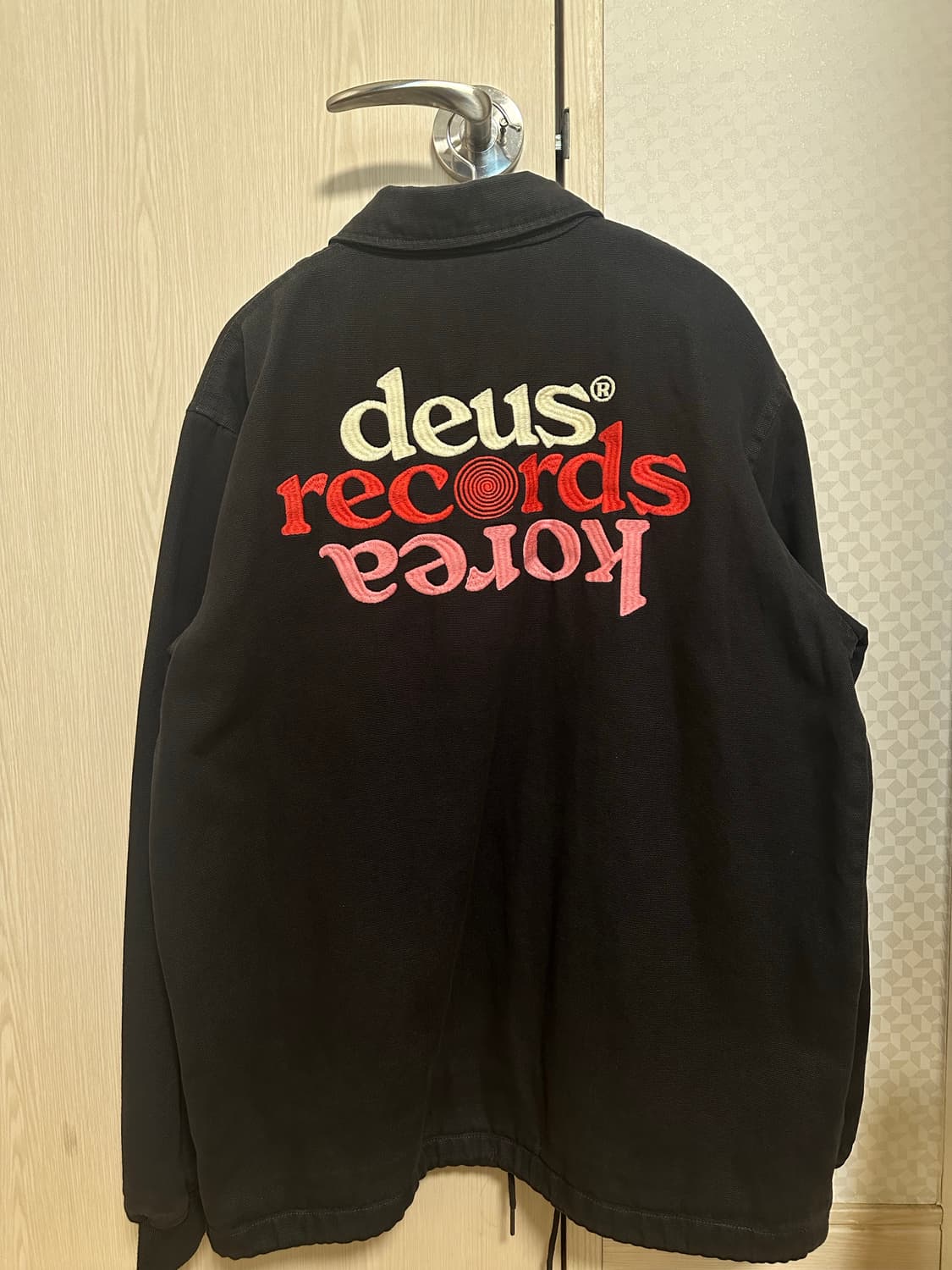 데우스 엑스 마키나 레코드 코리아 캔버스 자켓 L 상품이미지2