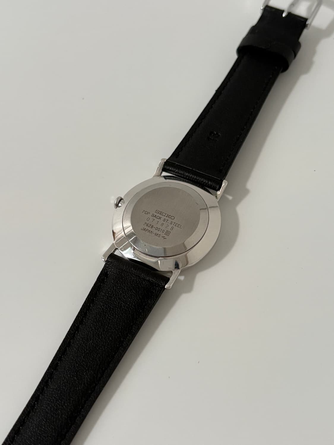80s chariot small seconds silver quartz 상품이미지8