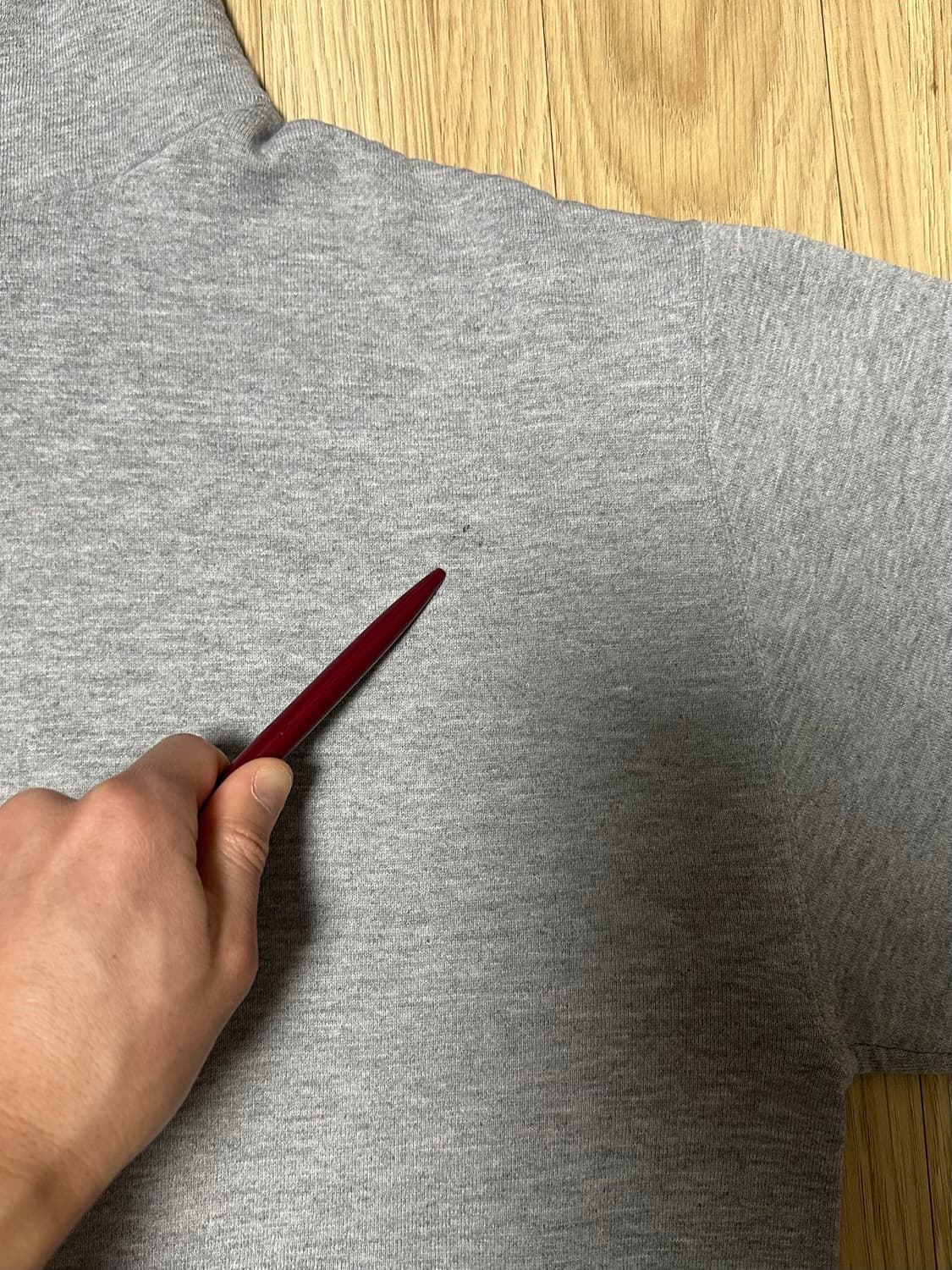 90s 빈티지 러셀 후드 그레이 M USA 상품이미지8