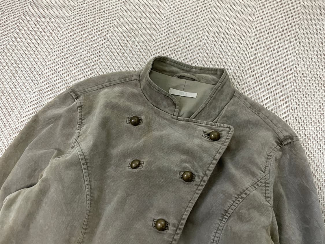 Spencer 밀리터리 더블 버튼 숏 나폴레옹 자켓 goa J03562 상품이미지4