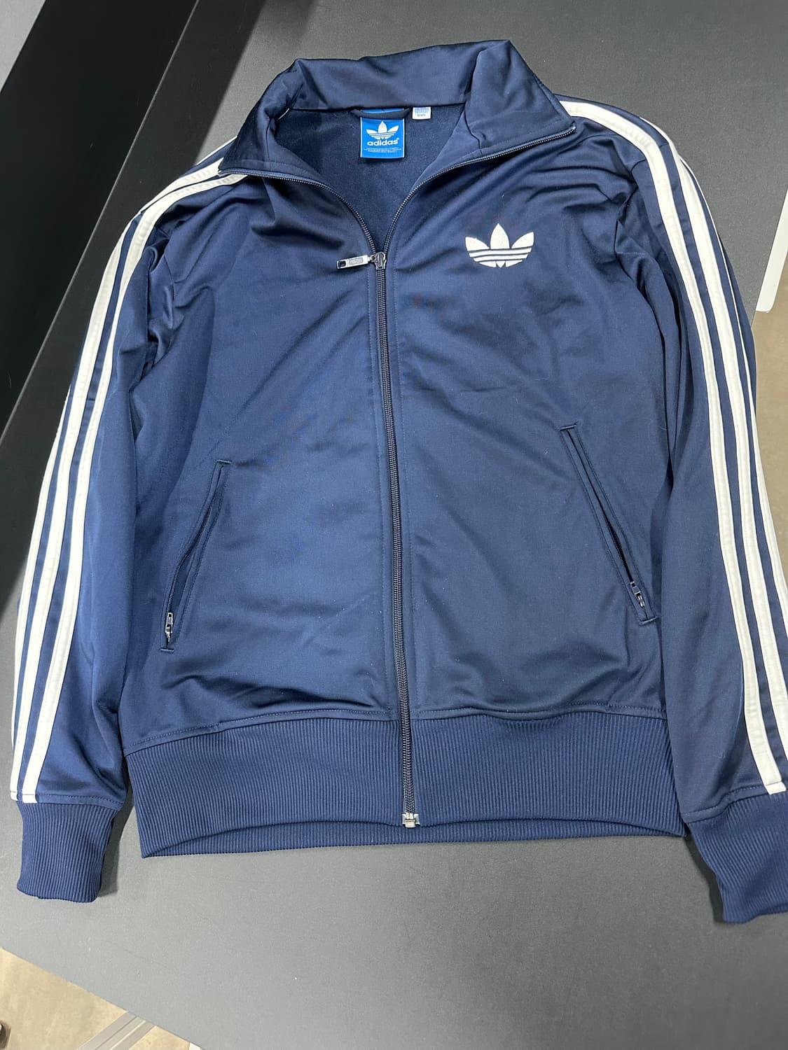 아디다스 파이어버드 트랙탑 져지 집업 네이비 상품이미지5