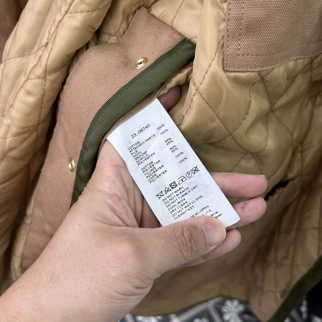 15276 - 23F/W 사카이 X 칼하트 WIP 캔버스 시베리안 파카 상품이미지9