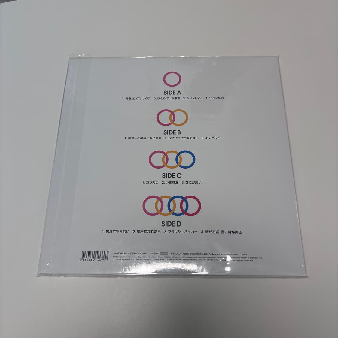 봇치더락 LP 한정 생산반 상품이미지2