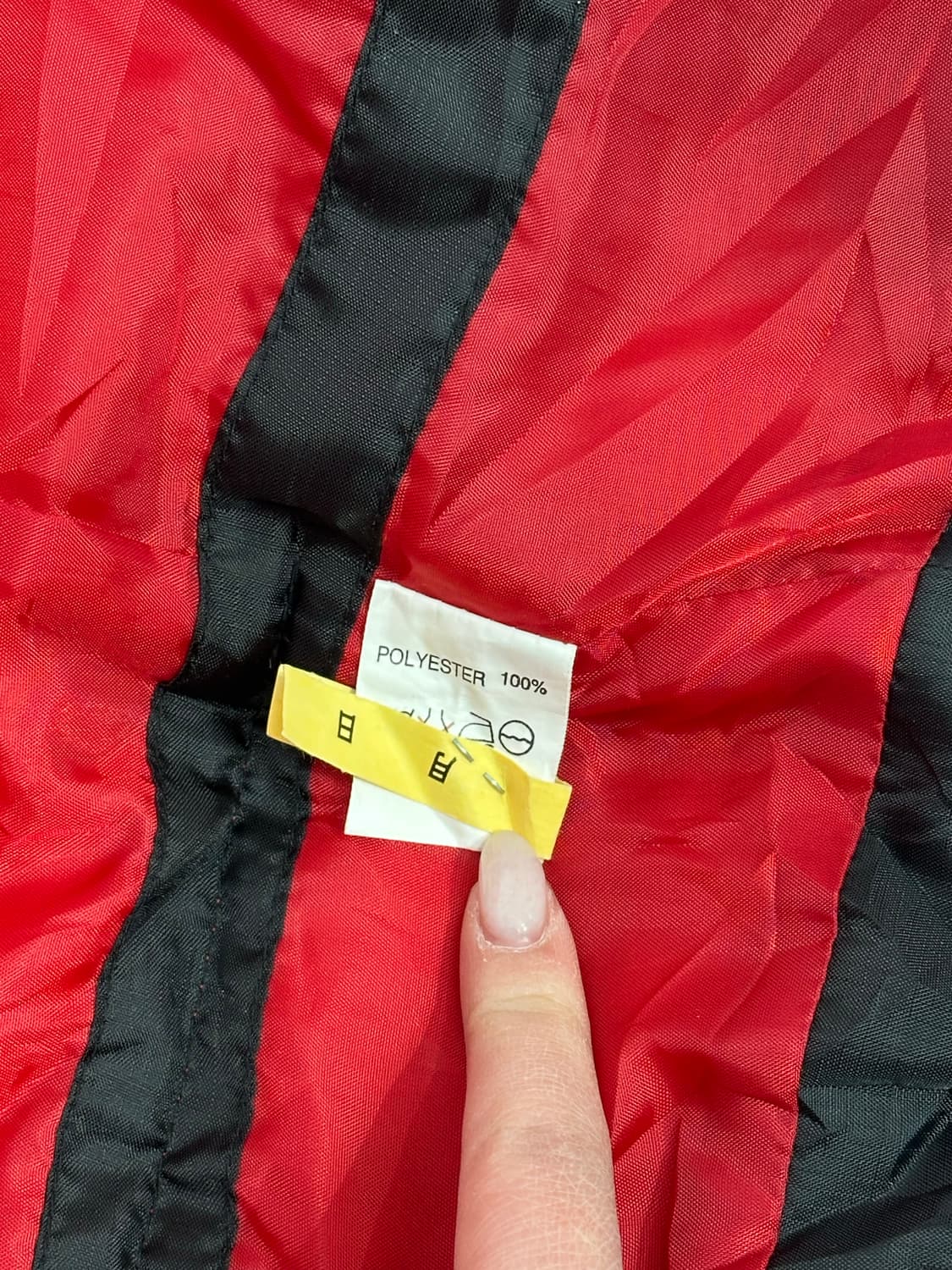 나이키 블랙 올드스쿨 레드 빅 로고 후드 점퍼 자켓 M 상품이미지8