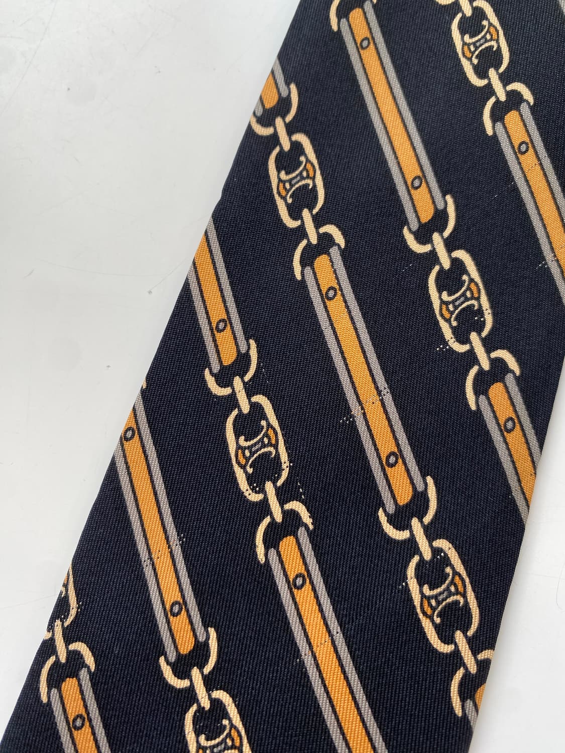 셀린느(celine) 모노그램 명품 정품 넥타이 8.3cm 상품이미지9