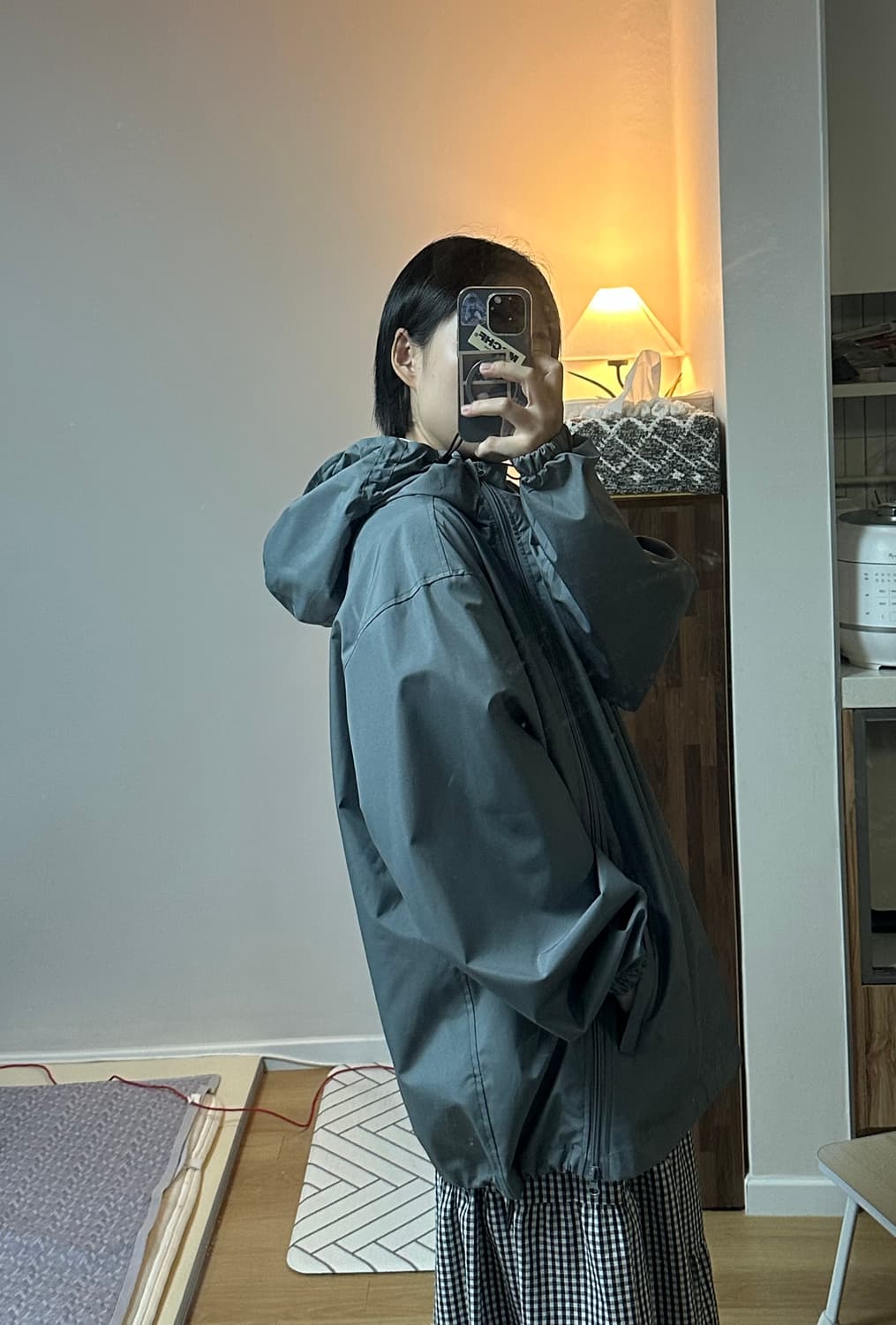 그레이 바람막이 상품이미지3