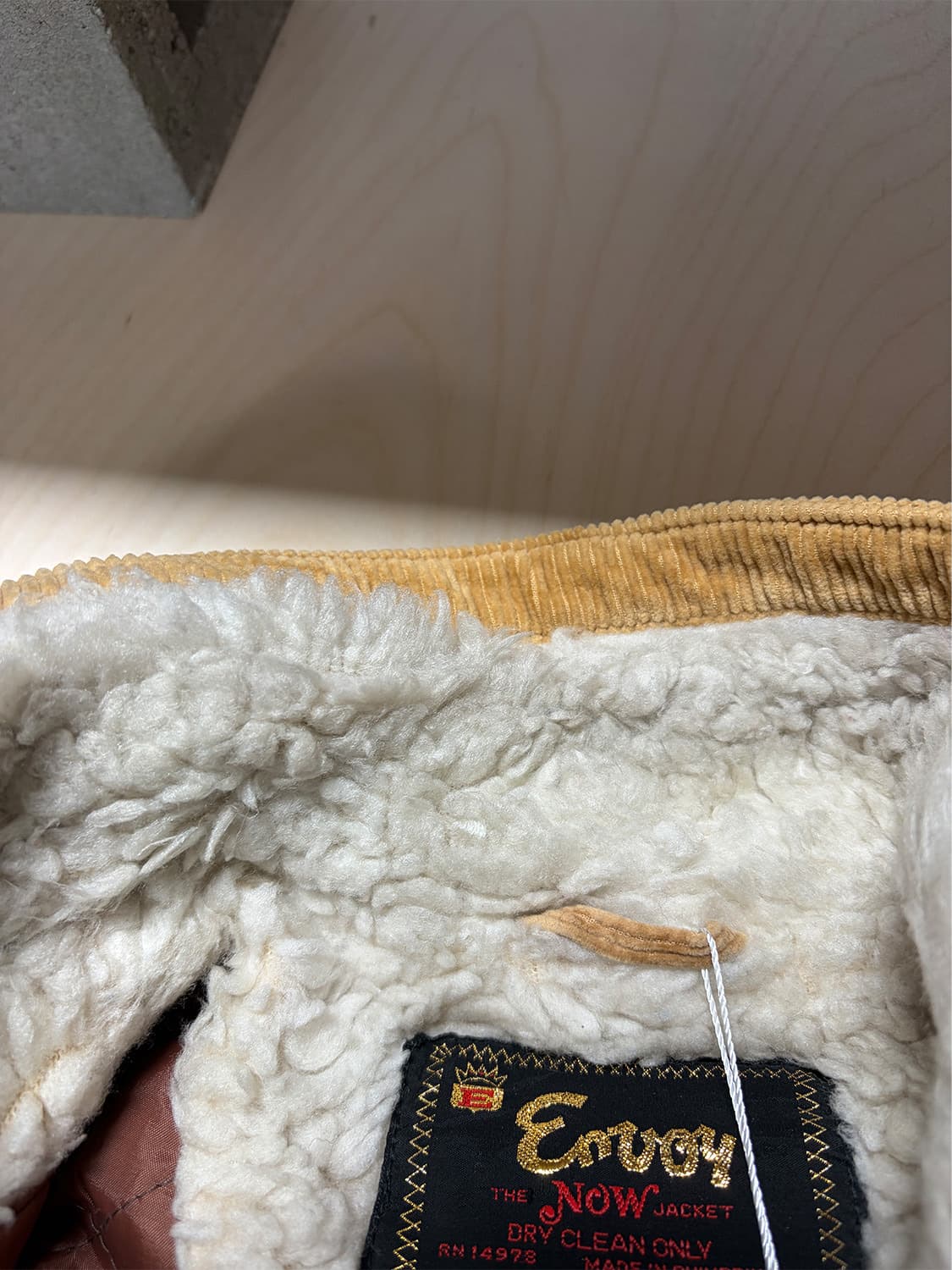 빈티지 코듀로이 시어링 자켓  상품이미지8