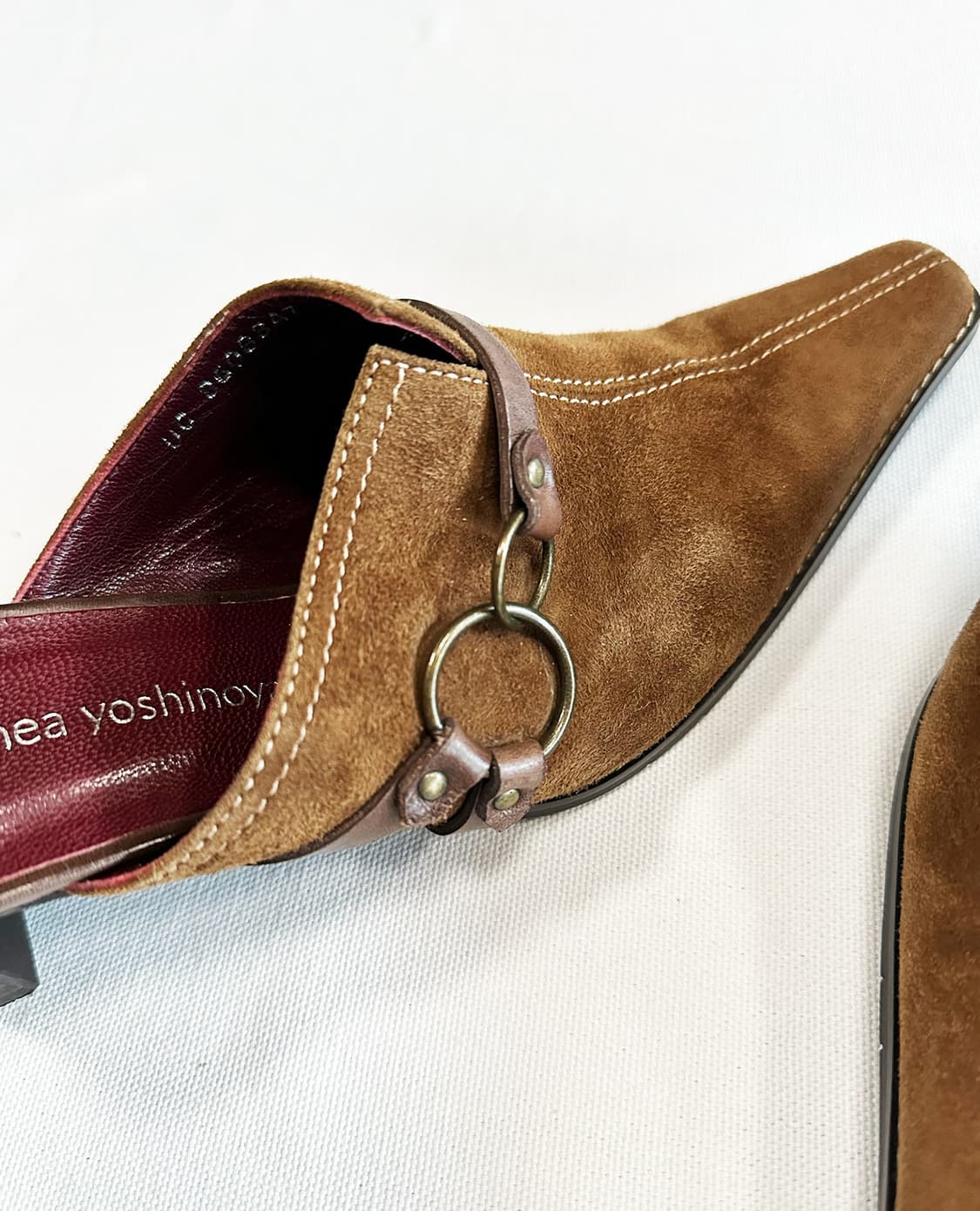 LINEA YOSHINO suede mules 235 상품이미지6