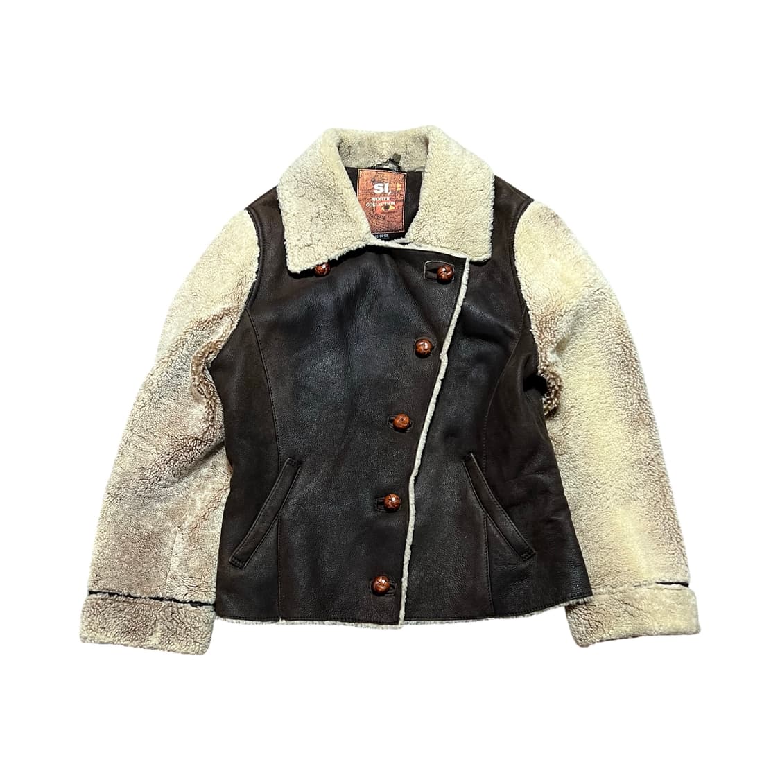 이테리 시어링 무스탕 자켓 상품이미지1