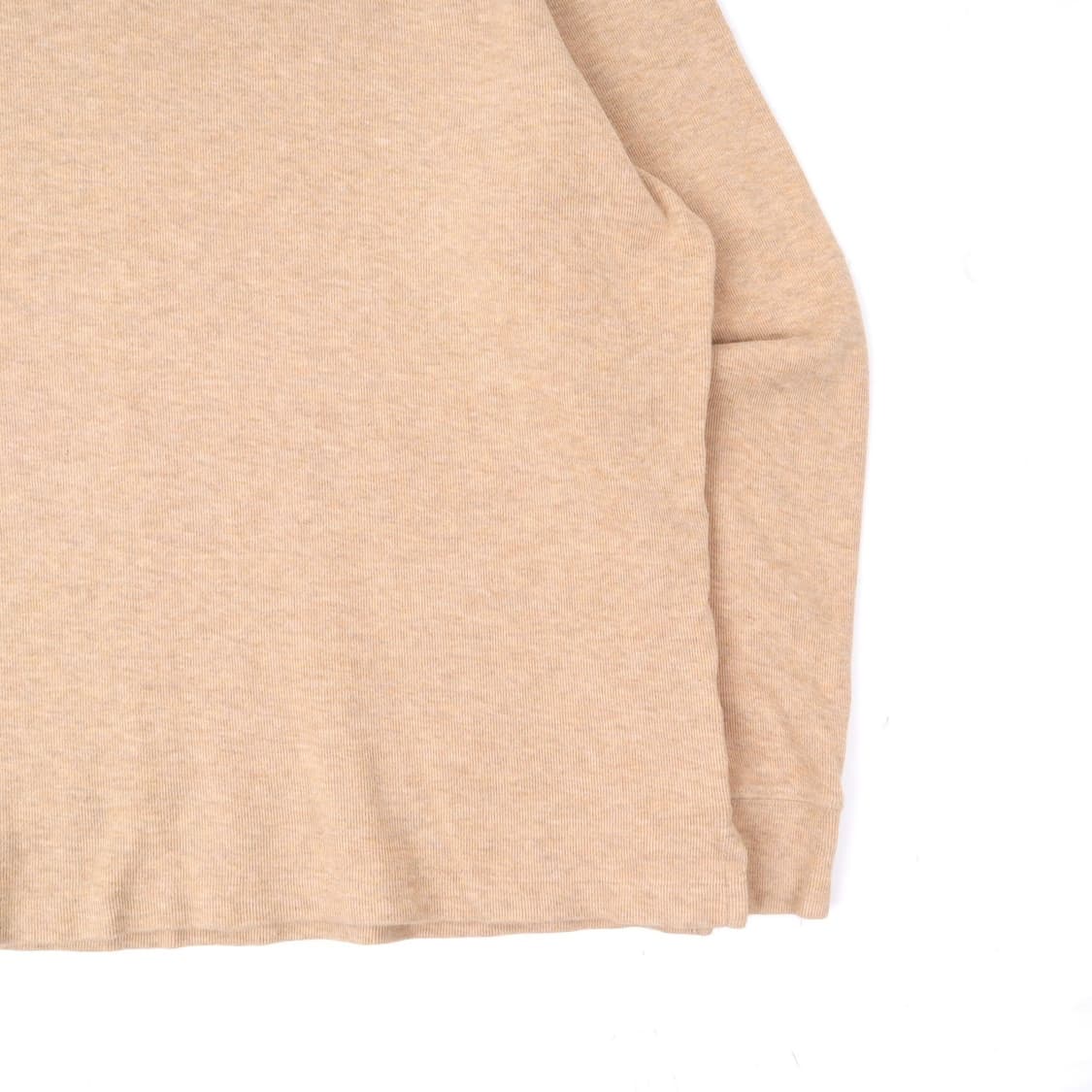 폴로 랄프로렌 베이지 하프집업 에스테이트 리브 니트 상품이미지4