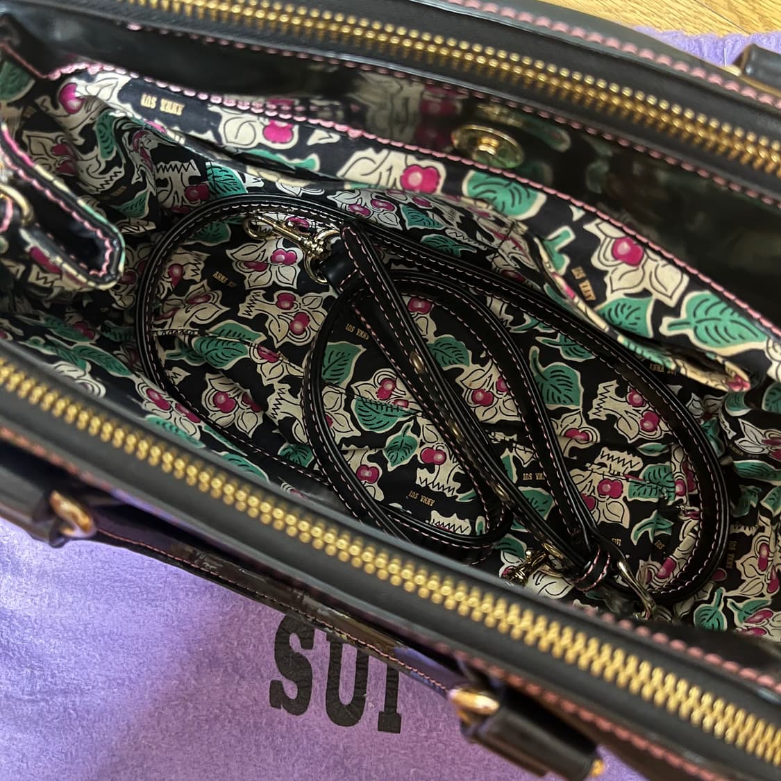 희귀) 택포 안나수이 핸드백 토트백 상품이미지3