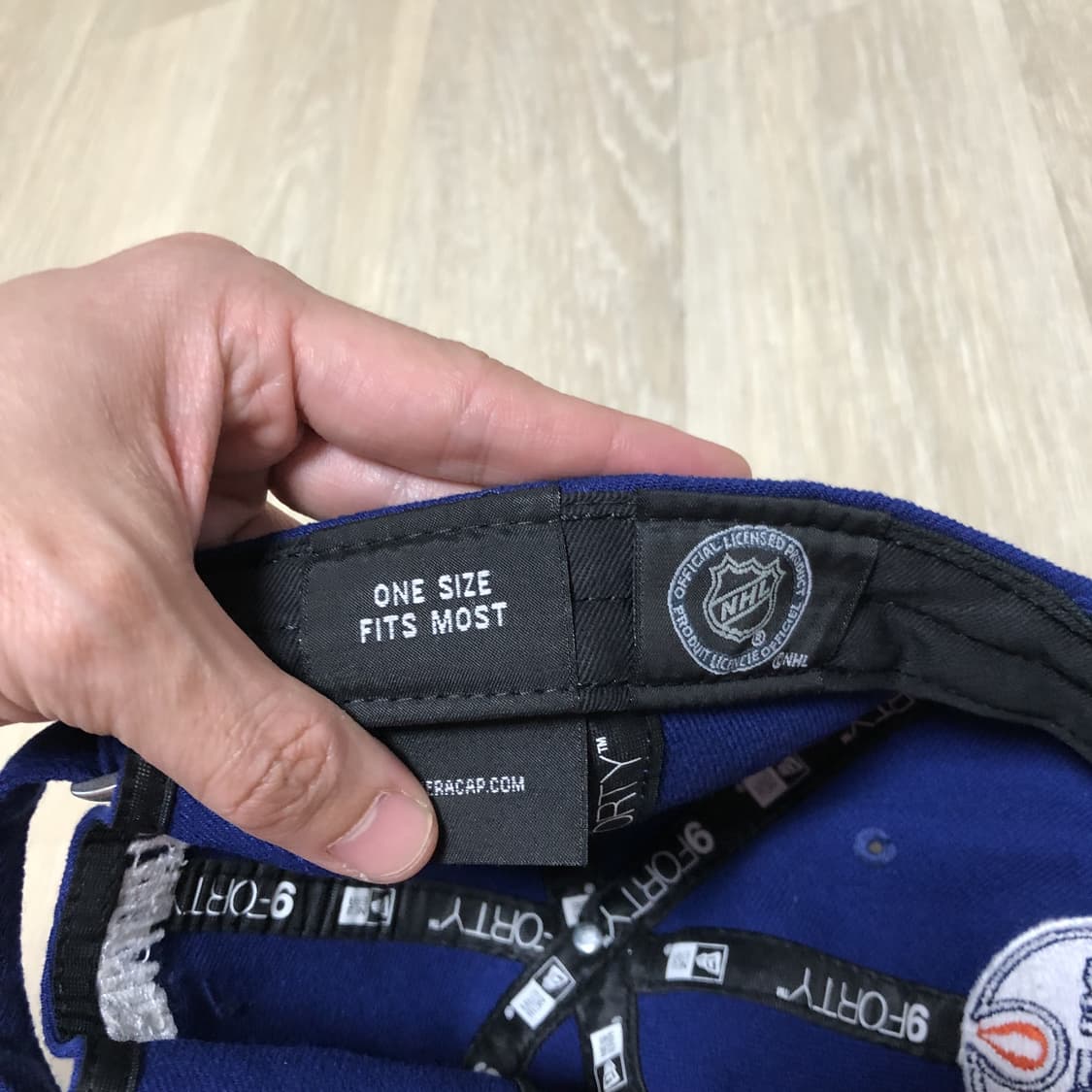 (OS) 뉴에라 NEW ERA NHL 에드먼턴 오일러스 볼캡 다크 로얄 상품이미지6