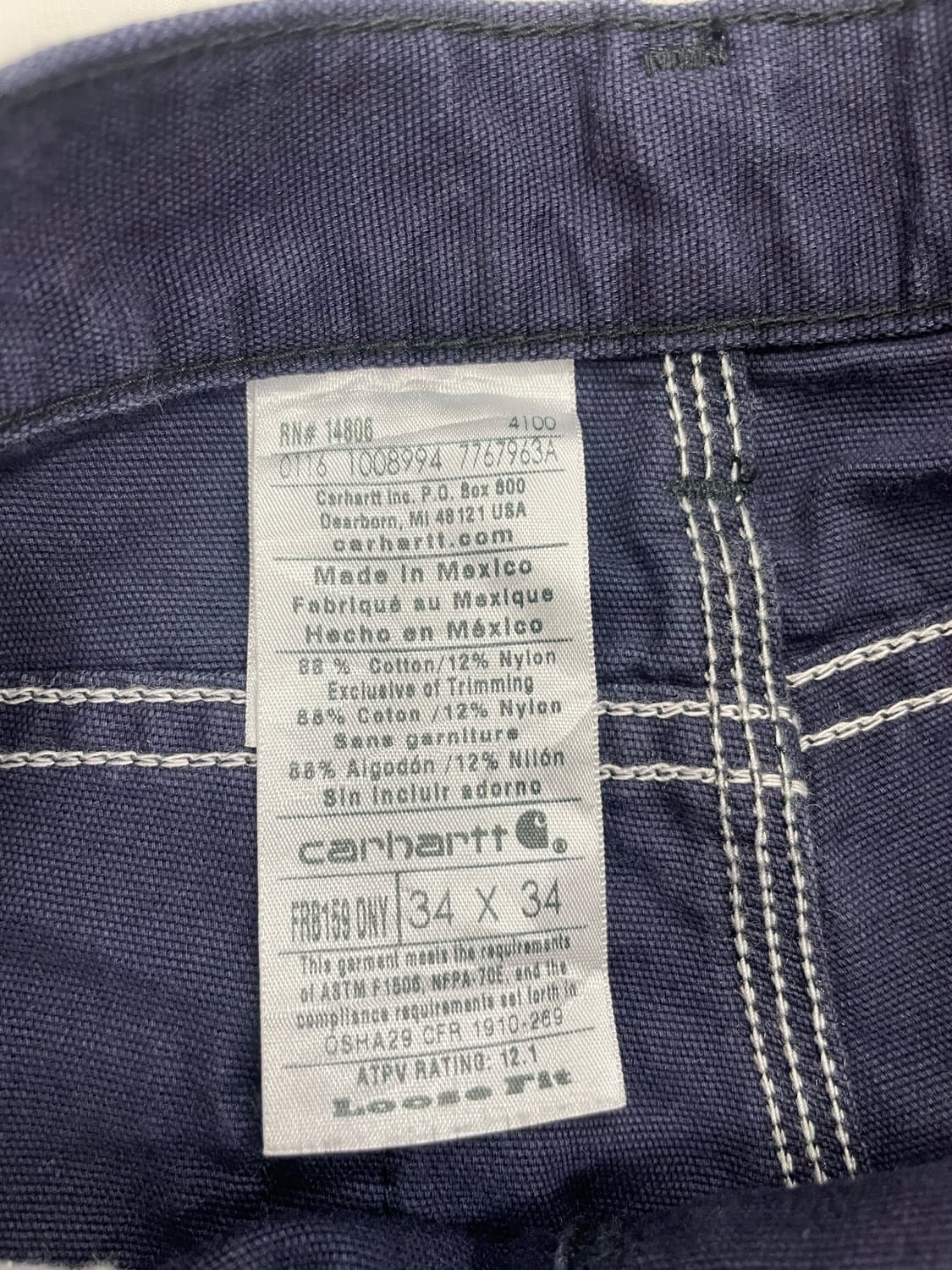 Vintagr Carhartt NFPA WORK 상품이미지4