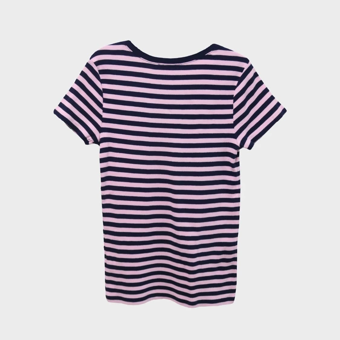 폴로 랄프로렌 딸기우유 스트라이프 브이넥 티셔츠 65036 상품이미지2