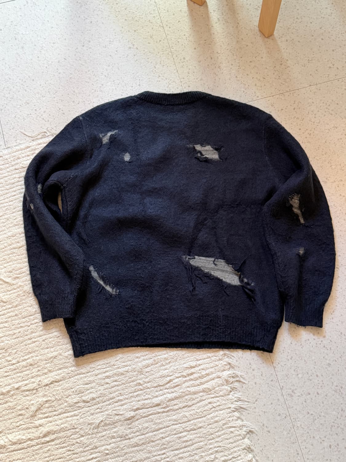 Aieul Frag Knit_navy 50 상품이미지2