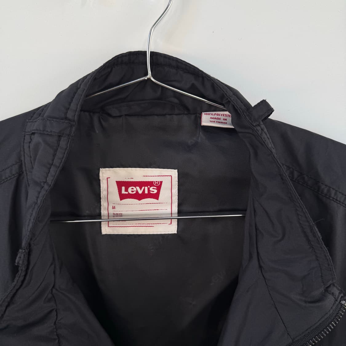 리바이스 Levi’s 하이넥 Y2K 웨스턴 바이커 패디드 나일론 자켓 상품이미지3